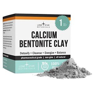 Pure Calcium Bentonite Clay Mask for Face & Body