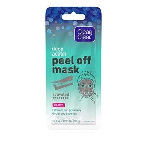 Activated Charcoal Peel-Off Face Mask for Clear Skin