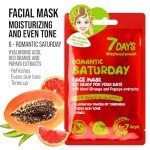 7DAYS Korean Collagen Facial Mask Gift Set