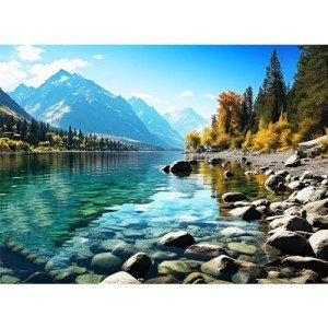 Glacier Park 500-Piece Jigsaw Puzzle for Everyone