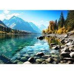 Glacier Park 500-Piece Jigsaw Puzzle for Everyone
