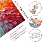 Gradient Rainbow 1000-Piece Challenging Jigsaw Puzzle