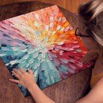 Gradient Rainbow 1000-Piece Challenging Jigsaw Puzzle