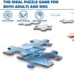 Fun Donut-Themed 1000-Piece Jigsaw Puzzle for All