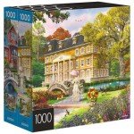 1000-Piece Jigsaw Puzzles: Pine Cabin & Summer Estate