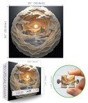 500-Piece Cave Dawn 3D Art Jigsaw Puzzle