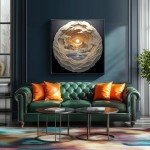 500-Piece Cave Dawn 3D Art Jigsaw Puzzle