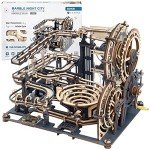 ROKR 3D Wooden Marble Run Puzzle Kit