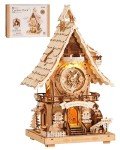ROKR 3D Wooden Clock Puzzle for All Ages