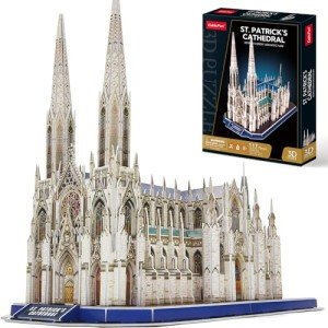 CubicFun 3D St. Patrick's Cathedral Puzzle Set