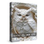 3D Owl Paper Cut Art Puzzle - 1000 Pieces