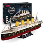 3D Titanic LED Puzzle for Home Decor