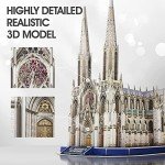 CubicFun 3D St. Patrick's Cathedral Puzzle Set