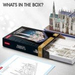 CubicFun 3D St. Patrick's Cathedral Puzzle Set