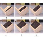 Wooden Brain Teaser Cube Puzzle for All Ages