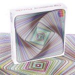 Bgraamiens 1000-Piece Colorful 3D Square Puzzle