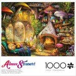 Merry Mushroom Cottage 1000 Piece Jigsaw Puzzle