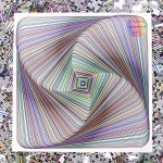 Bgraamiens 1000-Piece Colorful 3D Square Puzzle