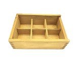 6-in-One Wooden Brain Puzzles with Storage Box