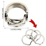 Metal Brain Teasers Puzzle Kit - 3 Interlock Games