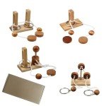 Wooden Loop Brain Teaser Puzzle for All Ages