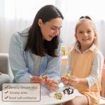 12-Piece Metal Brain Teaser Puzzle Set