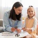 6-Piece Logic Metal Brain Teaser Puzzle Set