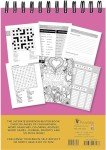Stay Positive Spiral Puzzle Book for All Ages