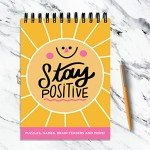 Stay Positive Spiral Puzzle Book for All Ages