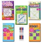 17-Pack: 1400+ Sudoku & Word Search Puzzles