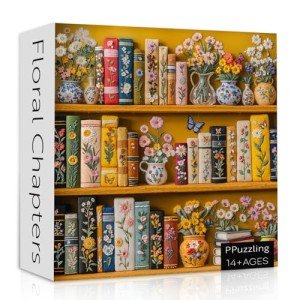 Colorful Wildflower 1000-Piece Jigsaw Puzzle for Adults