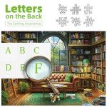 Unique 1000-Piece Library Puzzle for Adults