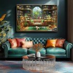 Unique 1000-Piece Library Puzzle for Adults