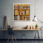 Colorful Wildflower 1000-Piece Jigsaw Puzzle for Adults