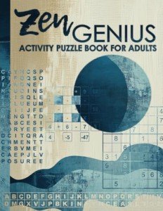 Large Print Zen Genius Activity Puzzle Book