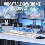 EPOMAKER Galaxy100 Wireless RGB Gaming Keyboard