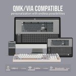 EPOMAKER Galaxy100 Wireless RGB Gaming Keyboard