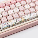 Pink Pig PBT Keycap Set – 145 Keys MOA Profile