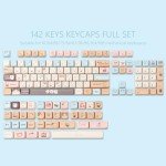 Cute Sea Salt Cat Keycaps for Mechanical Keyboards