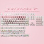 Pink Pig PBT Keycap Set – 145 Keys MOA Profile