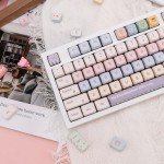 Candy Color PBT Keycaps Set for Mechanical Keyboards