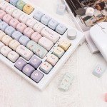 Candy Color PBT Keycaps Set for Mechanical Keyboards