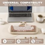 YUNZII C68 Wireless ASMR Mechanical Keyboard