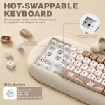 YUNZII C68 Wireless ASMR Mechanical Keyboard