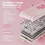 YUNZII B75 PRO Wireless RGB Mechanical Keyboard
