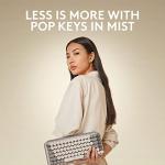 Logitech POP Keys Mechanical Wireless Keyboard - Mist