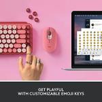 Logitech POP Wireless Mechanical Keyboard - Heartbreaker Rose