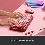 Logitech POP Wireless Mechanical Keyboard - Heartbreaker Rose