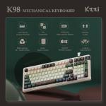 KZZI K98 Wireless Triple Mode Mechanical Keyboard
