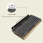 Retro Blue Mechanical Keyboard with LED Backlight